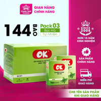Bao cao su OK  hộp 144 cái - Bạc hà