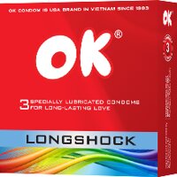 Bao cao su OK Longshock kéo dài thời gian quan hệ