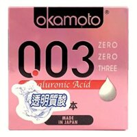 Bao Cao Su OKAMOTO 0.03 HA Siêu Mỏng                                       3 cái