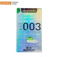 Bao Cao Su Okamoto Platinum 0.03 Hộp 10 Cái