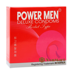 Bao cao su Power men rocket Hôp 3 cái