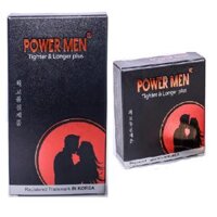 Bao Cao Su Power Men Size Việt Tighter Longer Plus - Che Tên Sản Phẩm - Hộp 3 Chiếc