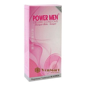 Bao cao su Power men superthin type hộp 12 cái