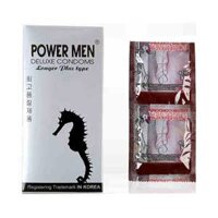 Bao Cao Su Powermen Cá Ngựa Bạc Có Gai H12 - Chống Xuất Tinh Sớm - Gian Hàng Chính Hãng - Che Tên Sản Phẩm