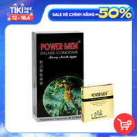 Bao Cao Su Powermen Cá Ngựa Hộp 12 Cái