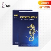 Bao cao su Rocmen Sea Horse Spikes - Kéo dài thời gian hộp 10 cái - 2 hộp