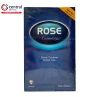 Bao cao su Rose Condom Xanh (Hộp 12 cái)