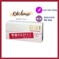 BAO CAO SU SAGAMI 0.01 - SIÊU MỎNG THẾ GIỚI - HỘP 5 CHIẾC