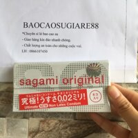 Bao cao su sagami 0.02 hộp 6 cái