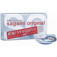 Bao cao su Sagami 0.02 Hộp 6 cái