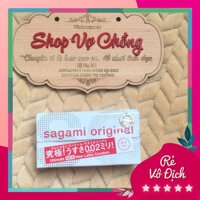 Bao cao su sagami 0.02 hộp 6 cái