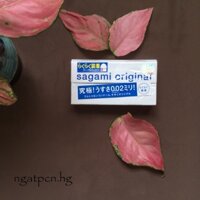 Bao cao su sagami 0.02 quick hộp 6 cái