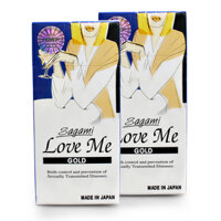 Bao cao su Sagami Love Me Gold – Nhật Bản