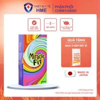 Bao cao su Sagami Miracle - Thiết kế 3D - Ôm khít - Size 49 mm - Hộp 10 bao