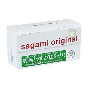 Bao cao su Sagami Original 0.02 Premium (Hộp 4)
