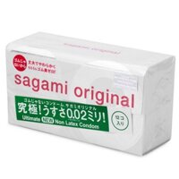 Bao Cao Su Sagami Original 0.02 Hộp 12BCS