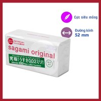 Bao Cao Su Sagami Original 0.02 Hộp 12BCS