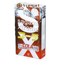 Bao cao su Sagami Xtreme Cola 10 cái, siêu mỏng tự nhiên, cao cấp, mùi hương thơm Coca cola hấp dẫn