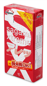 Bao Cao Su Sagami Xtreme Feel Long Hộp 10 Cái
