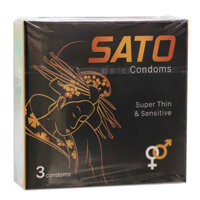 Bao cao su Sato, hỗ trợ bảo vệ cơ thể khỏi các bệnh lây nhiễm như HIV, lậu, giang mai