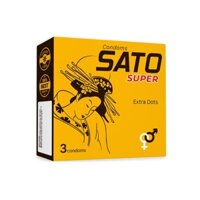 Bao cao su Sato Nhất Nhất 3 chiếc