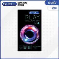 Bao cao su Shell Play Ring 6 tính năng hộp 10 cái