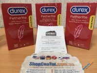 Bao cao su siêu mỏng Durex Fetherlite Ultra Thin Feel Condoms Extra Sensitive 30 Pack
