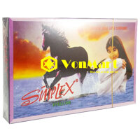 Bao cao su Simplex Ngựa Hoang 12 chiếc, gân gai kích thích khoái cảm Nữ, kéo dài thời gian quan hệ Nam