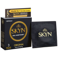 Bao cao su Skyn Original Feel Everything, hạn chế mang thai ngoài ý muốn