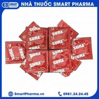 Bao cao su Sure giúp kéo dài cuộc yêu (hộp 3 cái)
