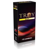 Bao cao su Troy Silky siêu mỏng (12 cái)