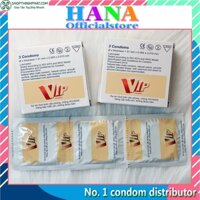 Bao cao su Vip ❤️FREESHIP❤️ sản phẩm kế hoạch hóa gia đình [1 hộp 3 chiếc]