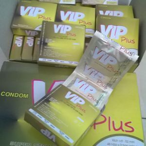 Bao cao su Vip plus 48 hộp mỗi hộp 3 chiếc