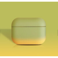 BAO CASE AIRPODS VỎ ỐP CHO TAI NGHE AIRPODS 1, AIRPODS 2, AIRPODS PRO - Xanh mix Vàng Airpods Pro