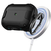Bao Case dành cho AirPods Pro 2 2022 và Airpods Pro Kai.N Mag Amazon Sạc Từ Tính Hàng chính hãng - Black