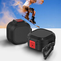 Bao Case Ốp Bảo Vệ Có Khóa Dành Cho Tai Nghe Galaxy Buds 2 Pro Buds 2 Buds Pro Buds Live Chống Sốc Kai Amazon Kèm Móc Treo Hàng Chính Hãng - Đen - Đỏ