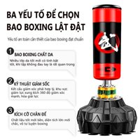 Bao cát boxing lật đật Bao cát đấm bốc Bao cát dùng tại nhà người lớn trẻ em dụng cụ tập gym  Redepshop