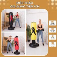 Bao Cát Võ Thuật - Trụ Hơi Đấm Bốc Phản Xạ Phiên Bản 3.0 - Bao Đấm Boxing Tập Võ Tự Đứng Lắc Lư