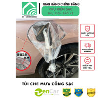 Bao che mưa súng sạc, túi che mưa súng sạc cho ô tô điện Vinfast E34, VF8, VF9, VF5 , Volvo, ...