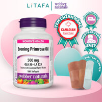 [✨BAO CHECK] Viên Uống Tinh Dầu Hoa Anh Thảo Evening Primrose Oil 500mg Của Pharmekal Webber Naturals Lọ 180 Viên