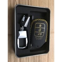 Bao chìa khóa Honda CRV, City 3 nút da bò cao cấp