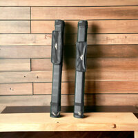 Bao Cơ Bida 1x1 - Bao đựng cơ Bi A đựng 1 chuôi 1 ngọn- Chống Sốc- Lót Nhung -Khoá dập nổi dày dặn- HÀNG LOẠI 1 cứng cáp