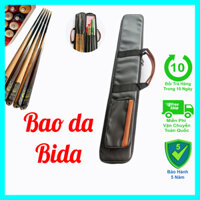 Bao cơ Bida - Bao đựng gậy Bia bằng da - Bao da đựng gậy Bida - Loại 1 - Đựng được nhiều cây