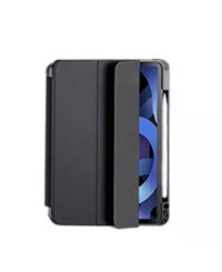 Bao Da 2 In 1 Magnetic Ipad Folio Case Dành Cho Ipad Chất Liệu Da PU Tổng Hợp Cao Cấp - Hàng Chính Hãng  - Màu đen - Ipad 12.9
