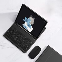 Bao da bàn phím tròn giá rẻ SamSung Galaxy Tab S9, Tab S9 +, Tab S9 Ultra, Tab A9, Tab A9+ có ngăn đựng bút chống sốc
