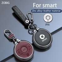 Bao Da Bảo Vệ Chìa Khóa Thông Minh Cho Xe Hơi fortwo smart forfour forvision Premiumzinc Ốp