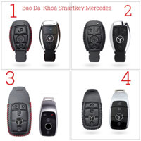 Bao Da Bảo vệ chìa khóa smrtkey  Mercedes (kèm móc khoá)