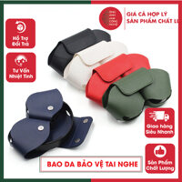 Bao da bảo vệ tai nghe AP Max nhà táo, Air Max ,chất liệu Da PU [CAP11]