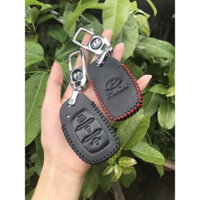 Bao da bò Hyundai i10, Tucson, Elantra kèm móc khoá- da bò thật