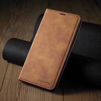 Bao da bò thật dạng ví chính hãng Forwenw dành cho SamSung Galaxy A50, A50s, A30s - Hàng chính hãng - Nâu - Galaxy A50